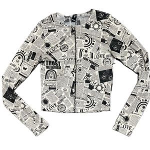 Windsor sheer long sleeve